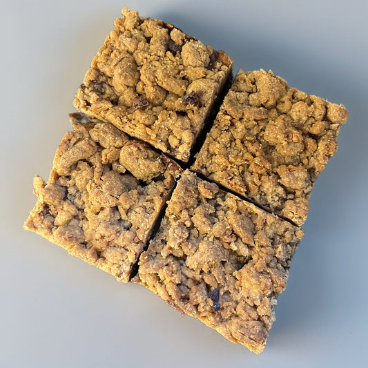 Apple Crumble Brownie