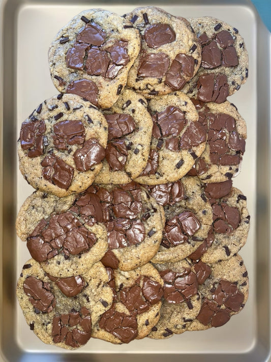Double Choc Chip Cookies