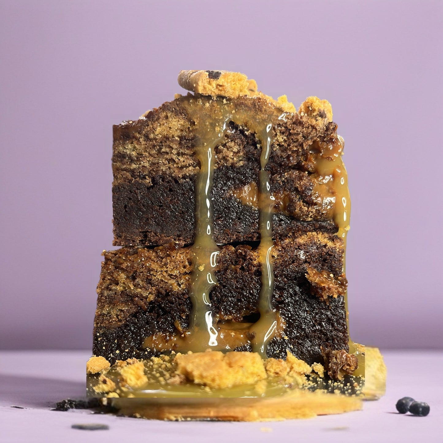 Caramel Brookie 4 Pack