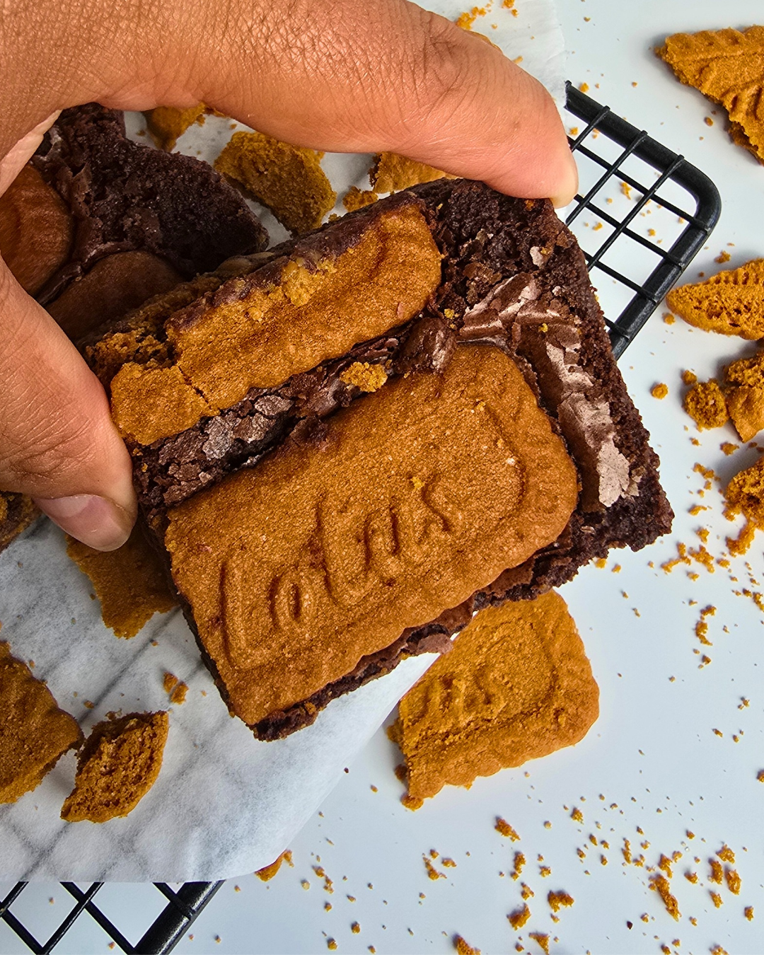 Biscoff Brownies